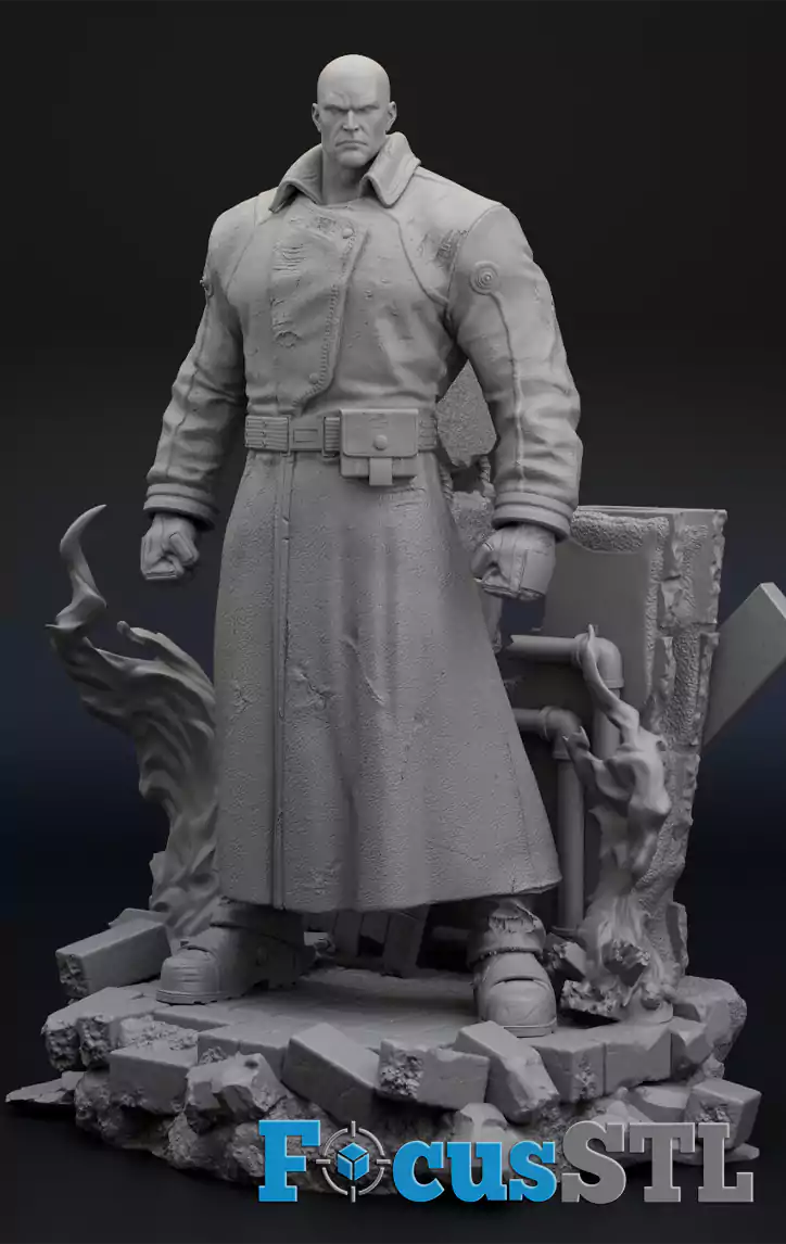 Mr. X Resident Evil STL 3D Print Files