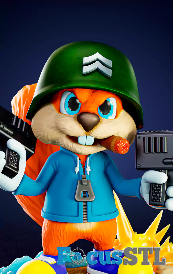 Conker STL & 3MF Files