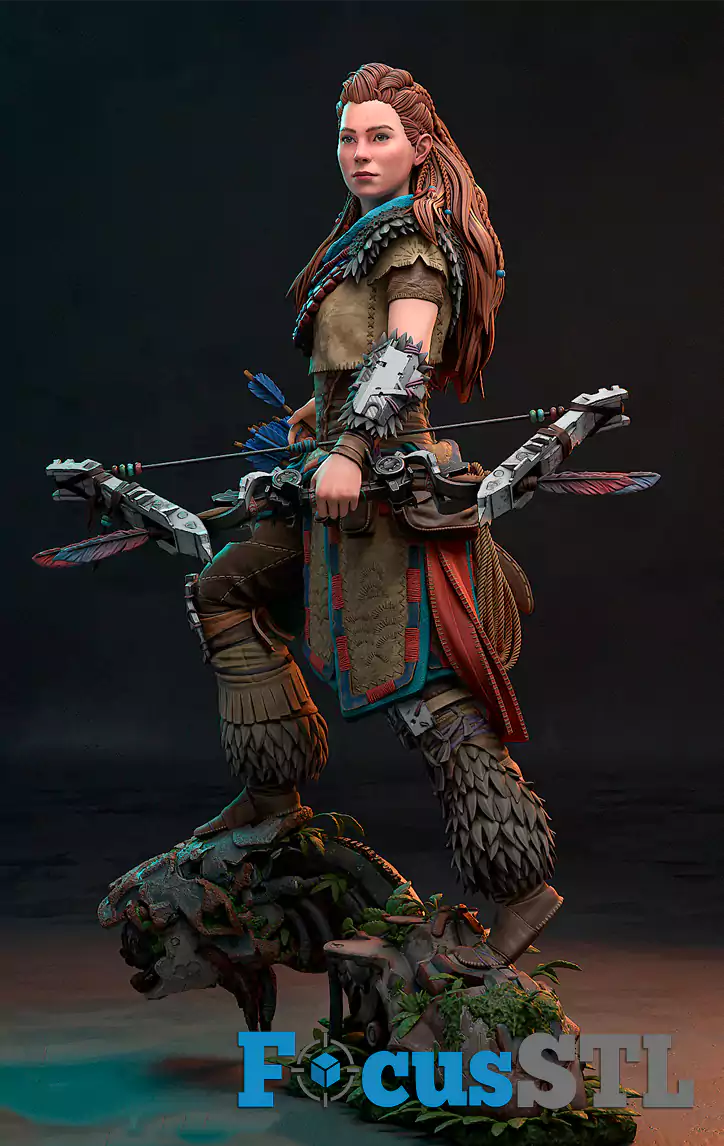 Aloy Archer Horizon Zero Dawn STL Files