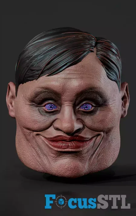 Dandadan Serpio Mask STL Files