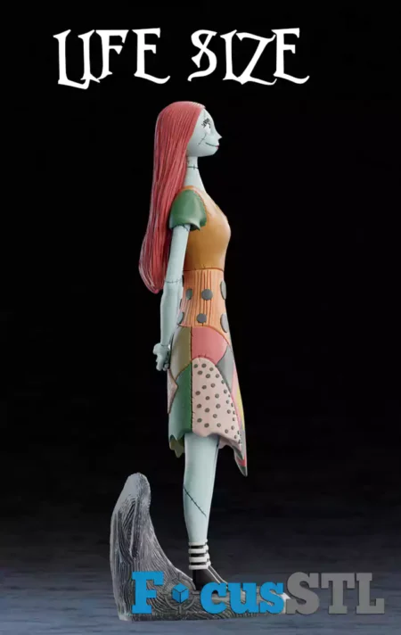 Sally Skellington STL 3D Print Files