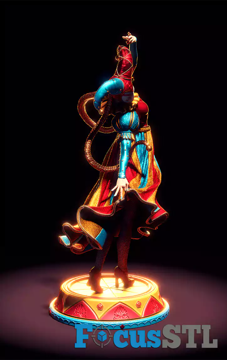 Jester Figurine STL Files