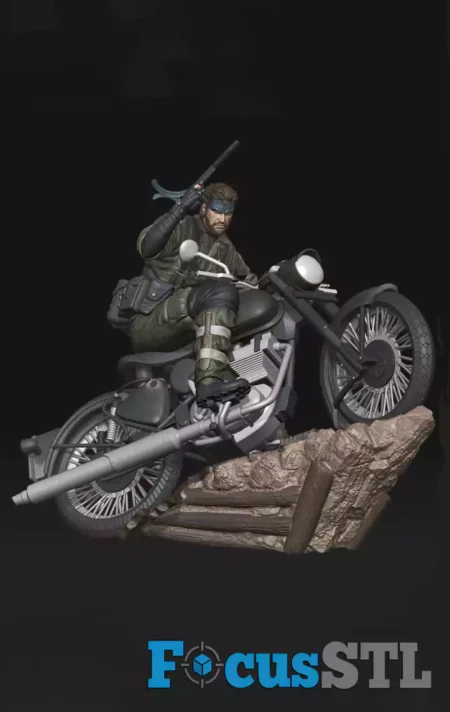 Naked Snake Metal Gear STL Files