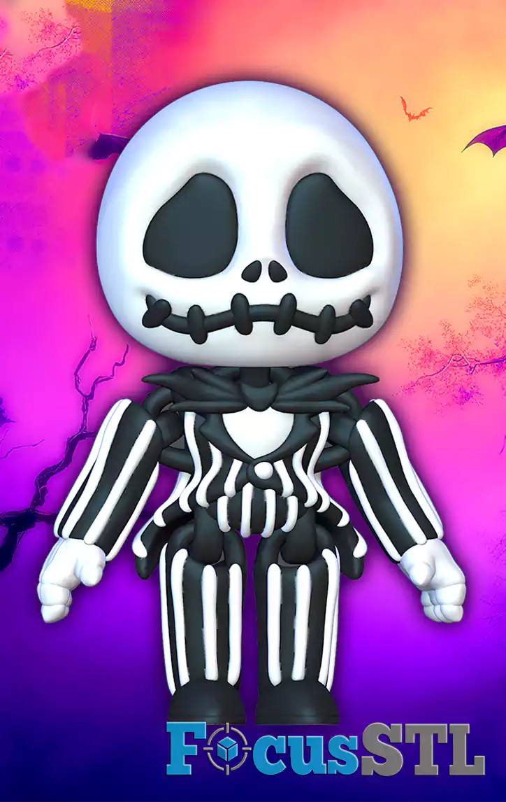 Mini Flexi Nightmare Before Christmas STL Files