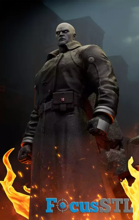 Mr. X Resident Evil STL 3D Print Files