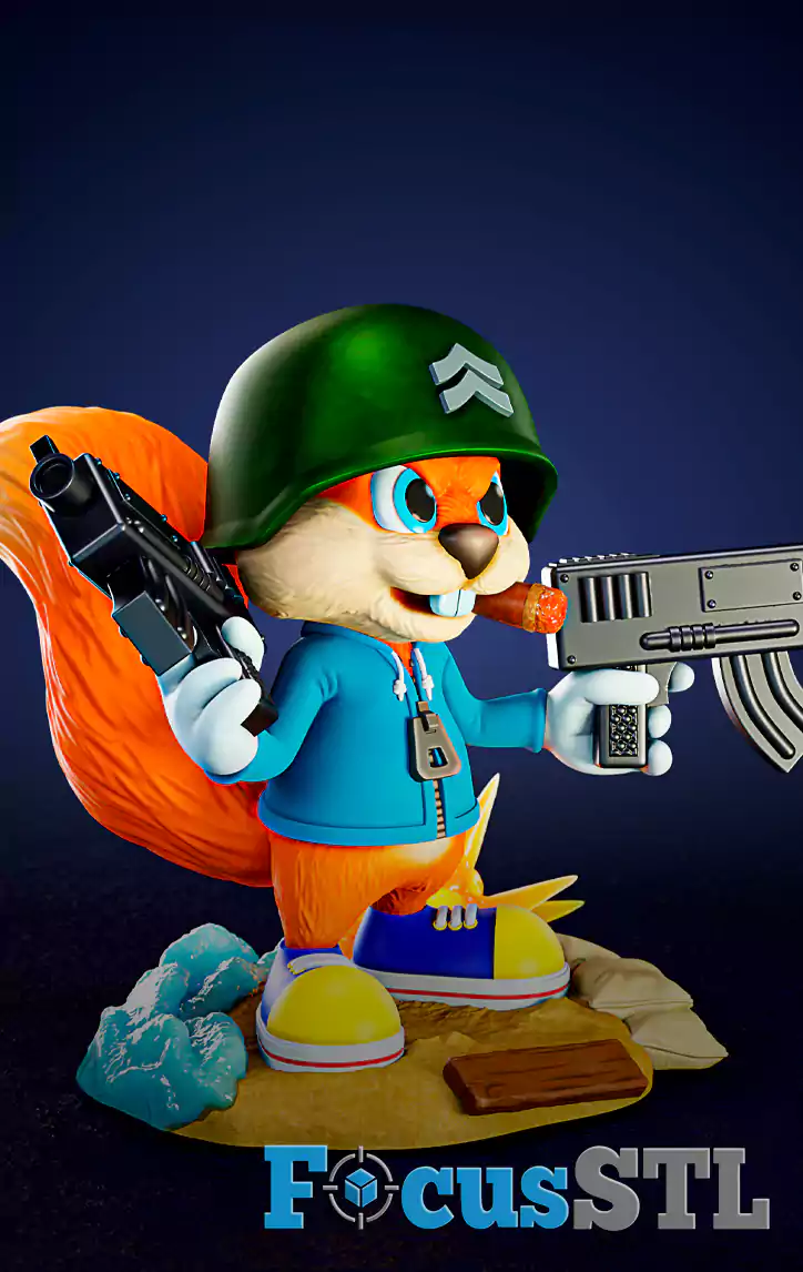 Conker STL & 3MF Files