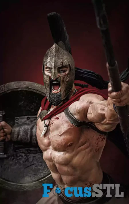 Leonidas in Battle 300 STL Files