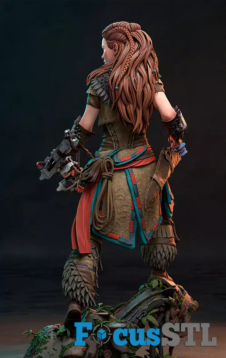 Aloy Archer Horizon Zero Dawn STL Files