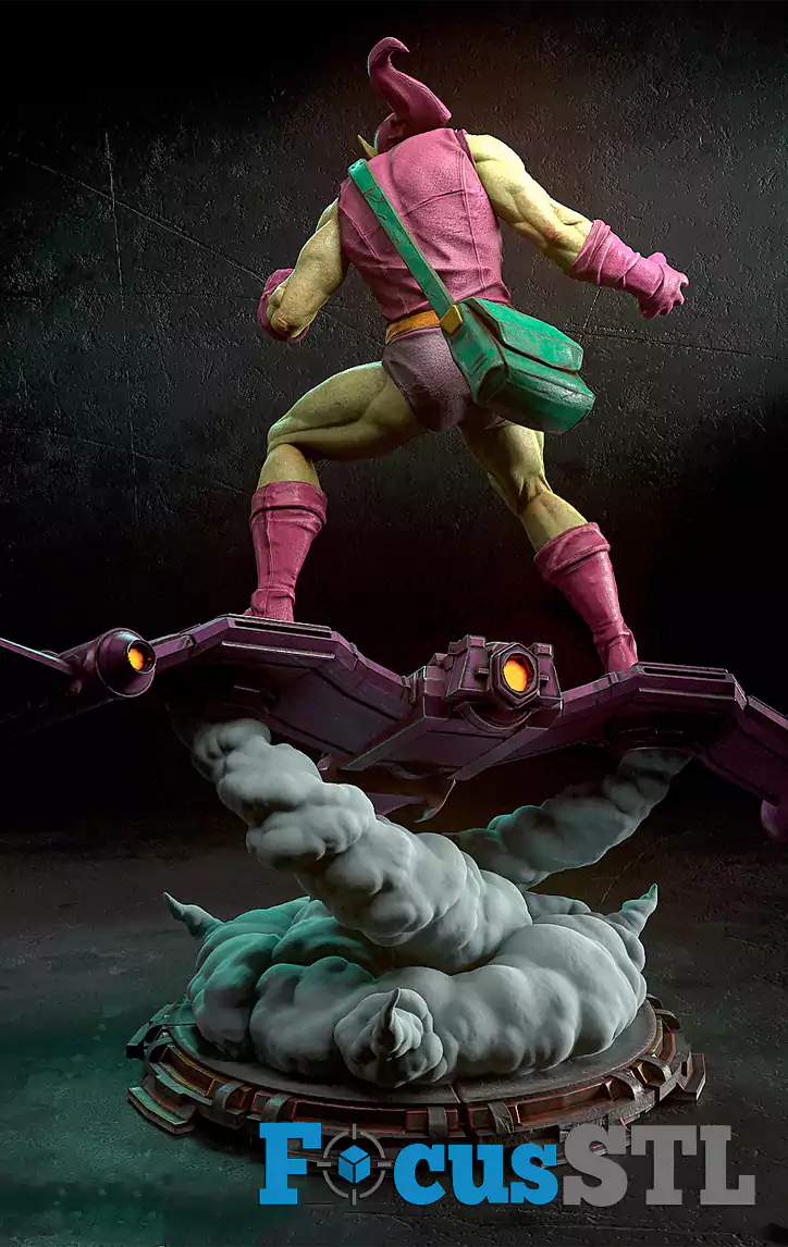 Green Goblin Goblin Glider STL Files
