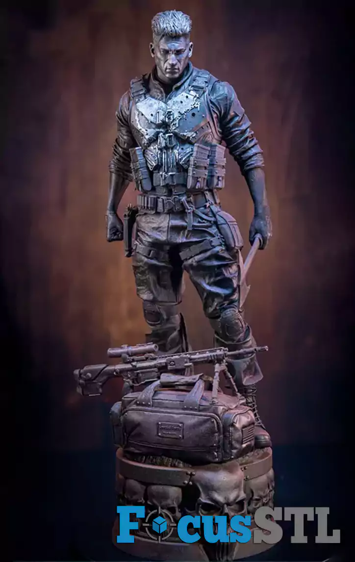 The Punisher Marvel STL Files