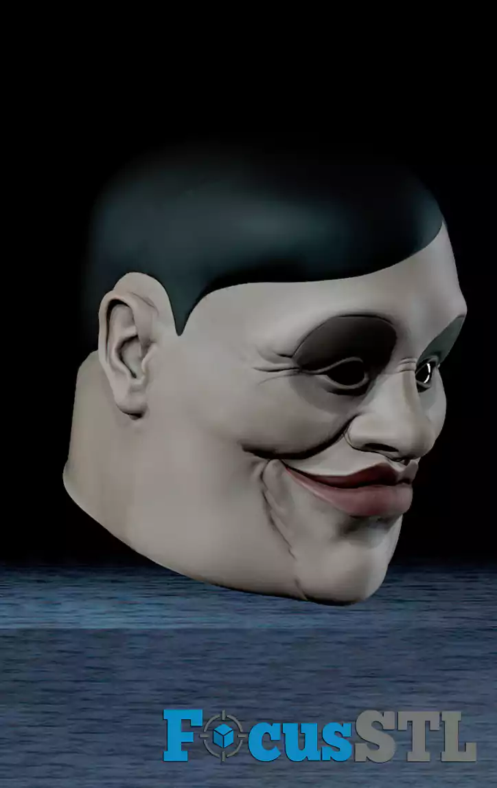 Dandadan Serpio Mask STL Files