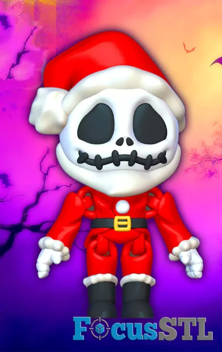 Mini Flexi Nightmare Before Christmas STL Files