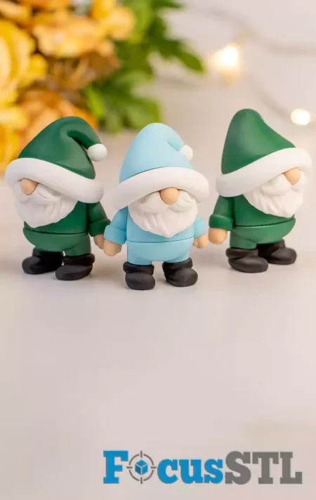Tiny Gnome STL & 3MF Files