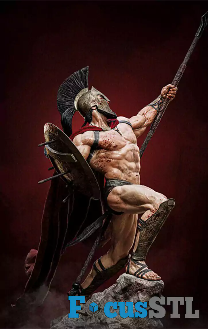Leonidas in Battle 300 STL Files