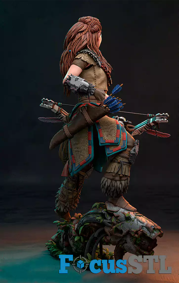 Aloy Archer Horizon Zero Dawn STL Files