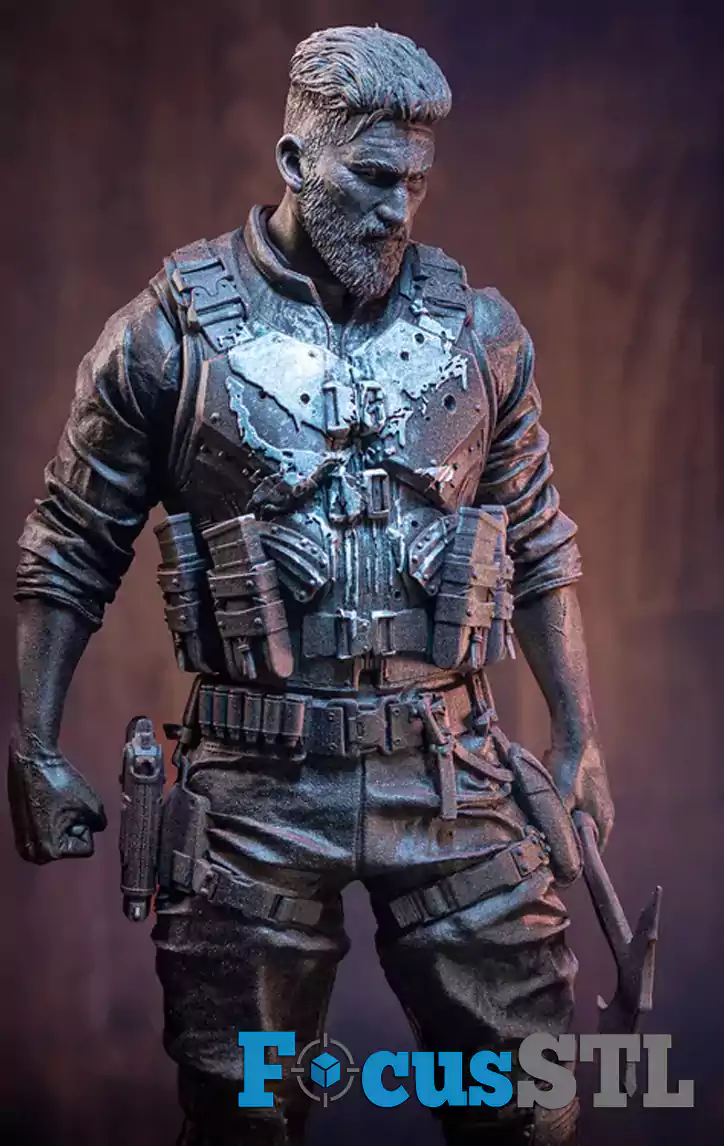 The Punisher Marvel STL Files