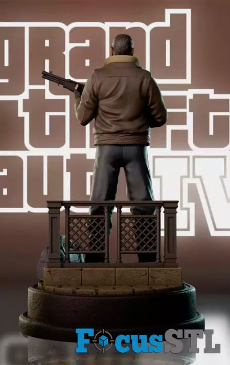 Niko Bellic GTA 4 STL Files