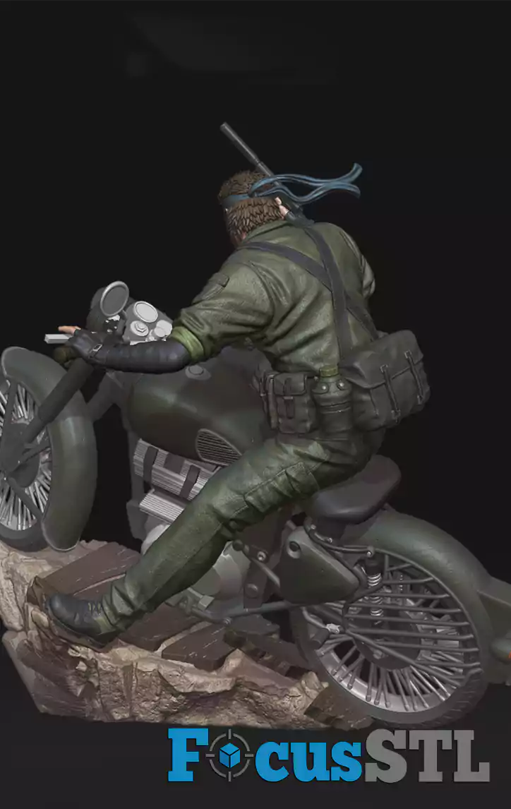 Naked Snake Metal Gear STL Files