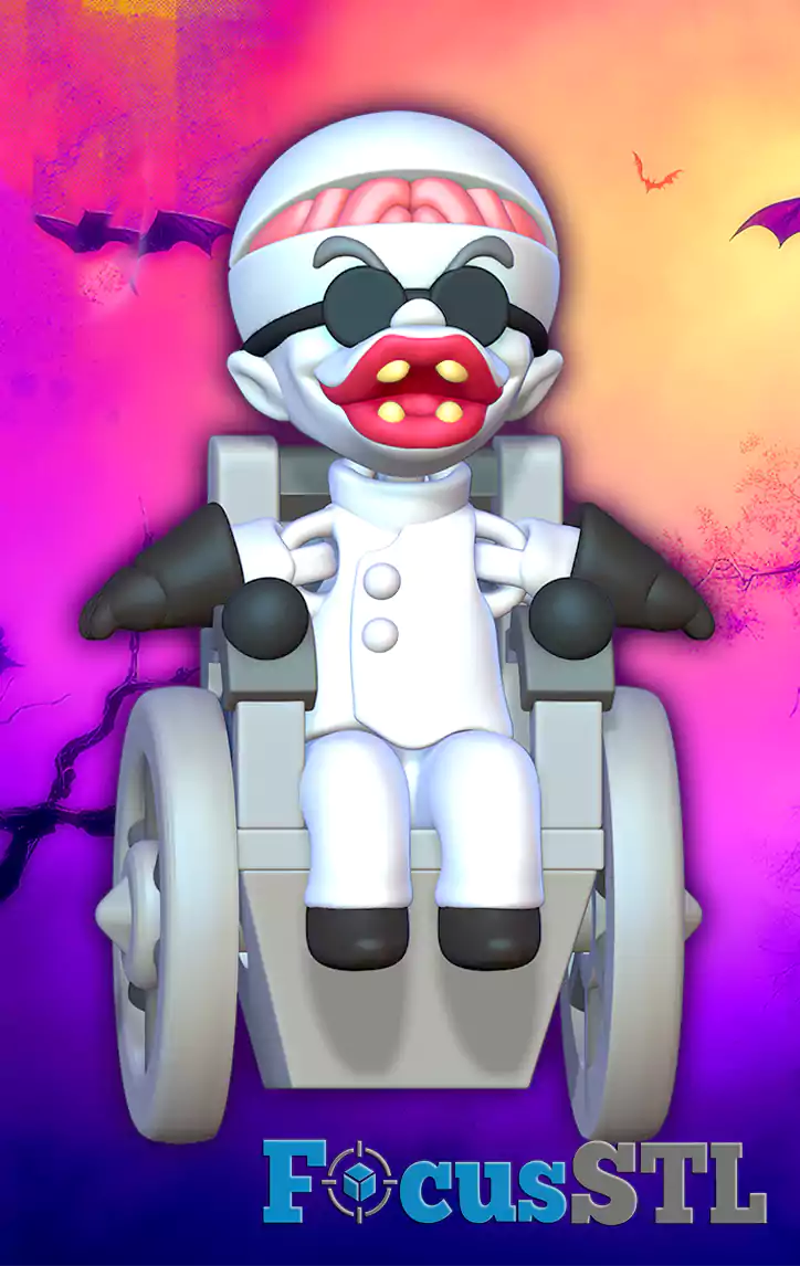 Mini Flexi Nightmare Before Christmas STL Files