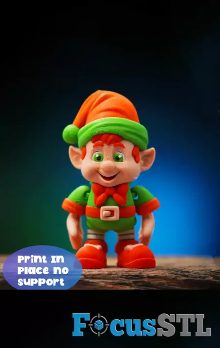 Flexy Elves STL and 3MF 3D Print Files