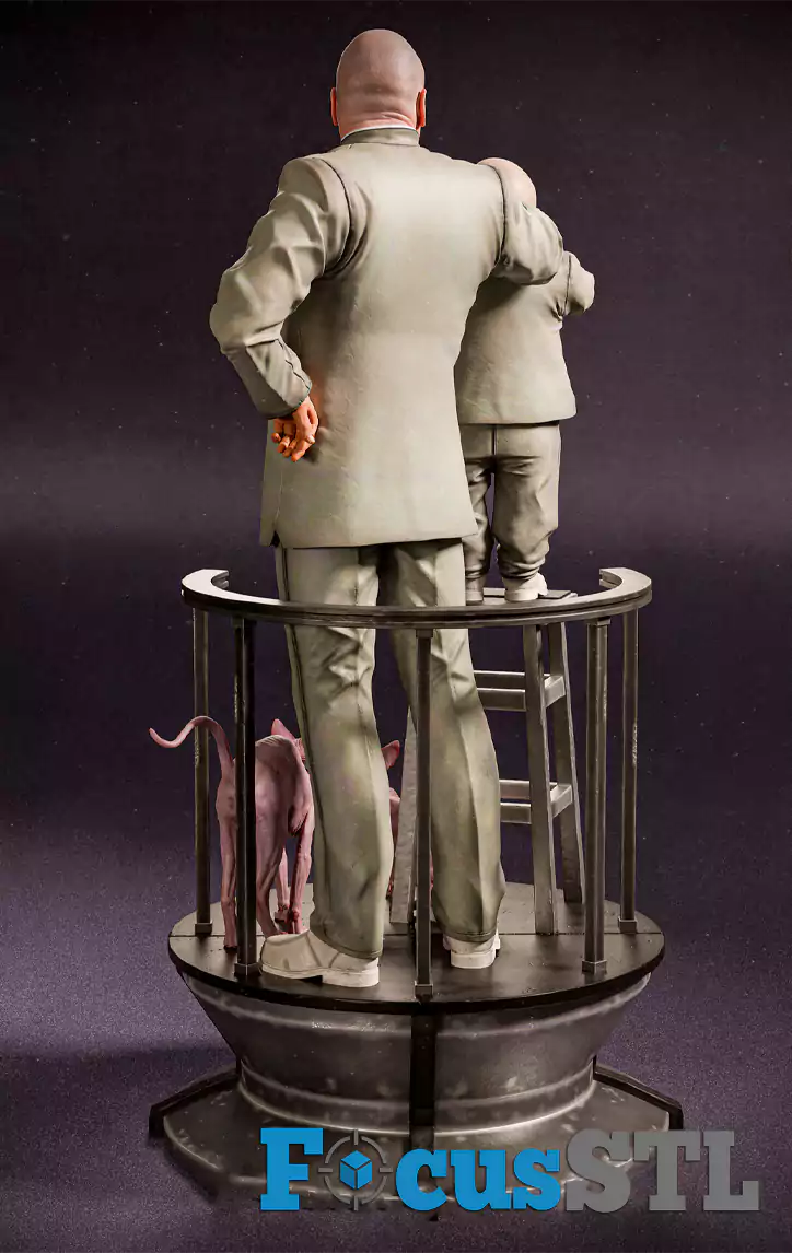 Dr Evil and Mini Me STL Files