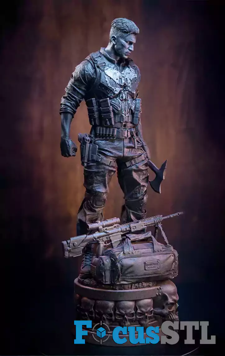 The Punisher Marvel STL Files