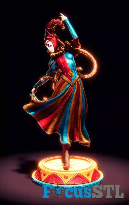 Jester Figurine STL Files