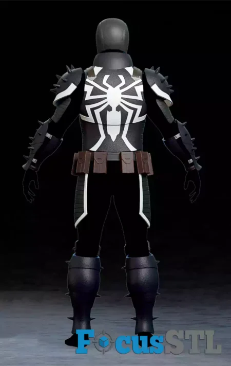 Agent Venom Full Costume STL Files