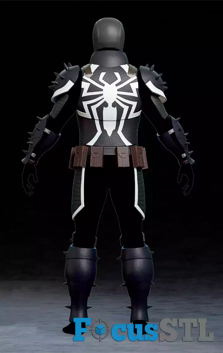 Agent Venom Full Costume STL Files