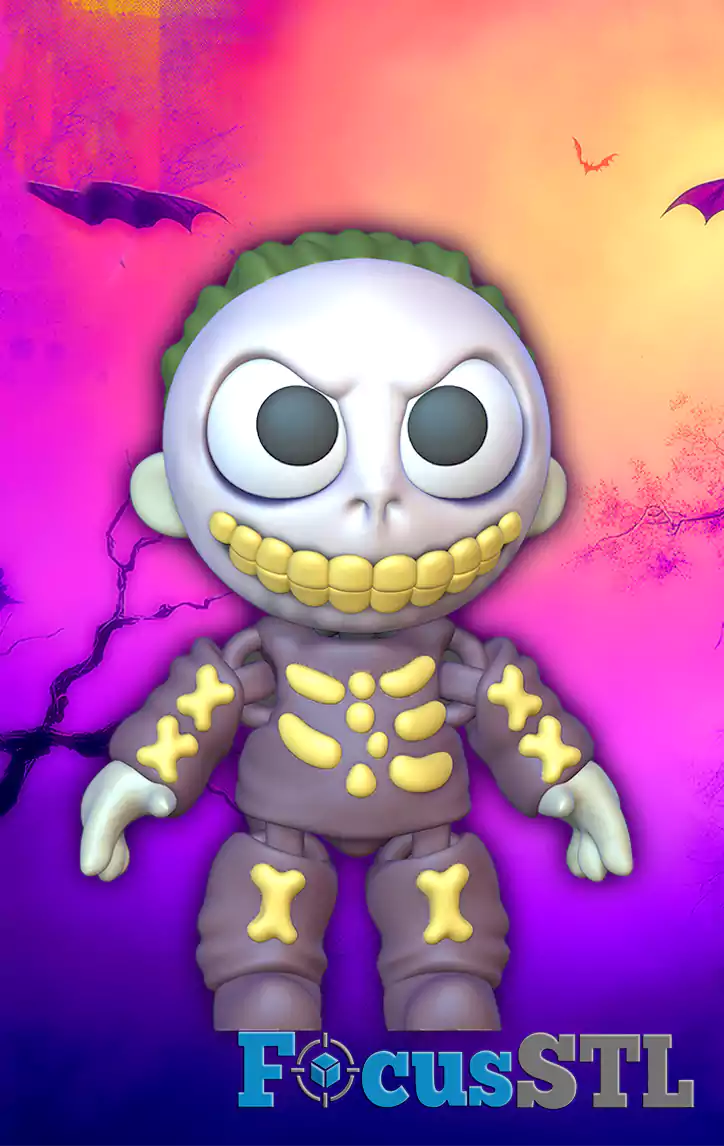 Mini Flexi Nightmare Before Christmas STL Files