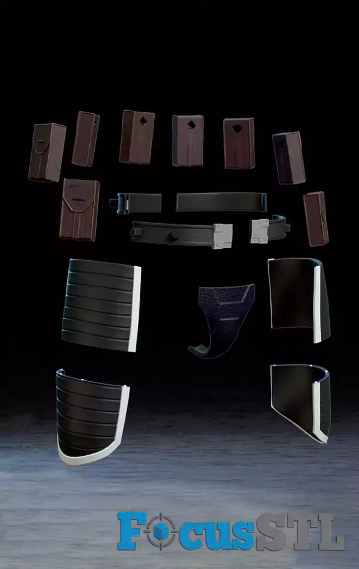 Agent Venom Full Costume STL Files