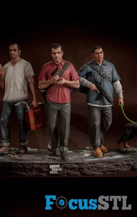 GTA V Diorama STL Files