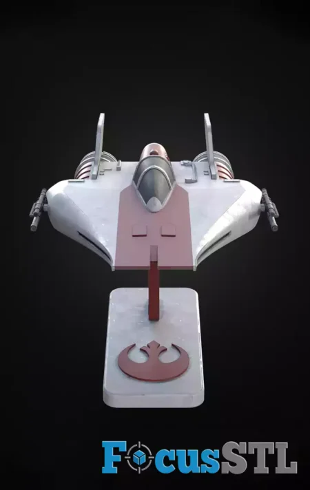 A and B Wing Kit Card STL & 3MF Files