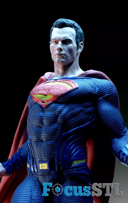 Superman Henry Cavill STL Files 