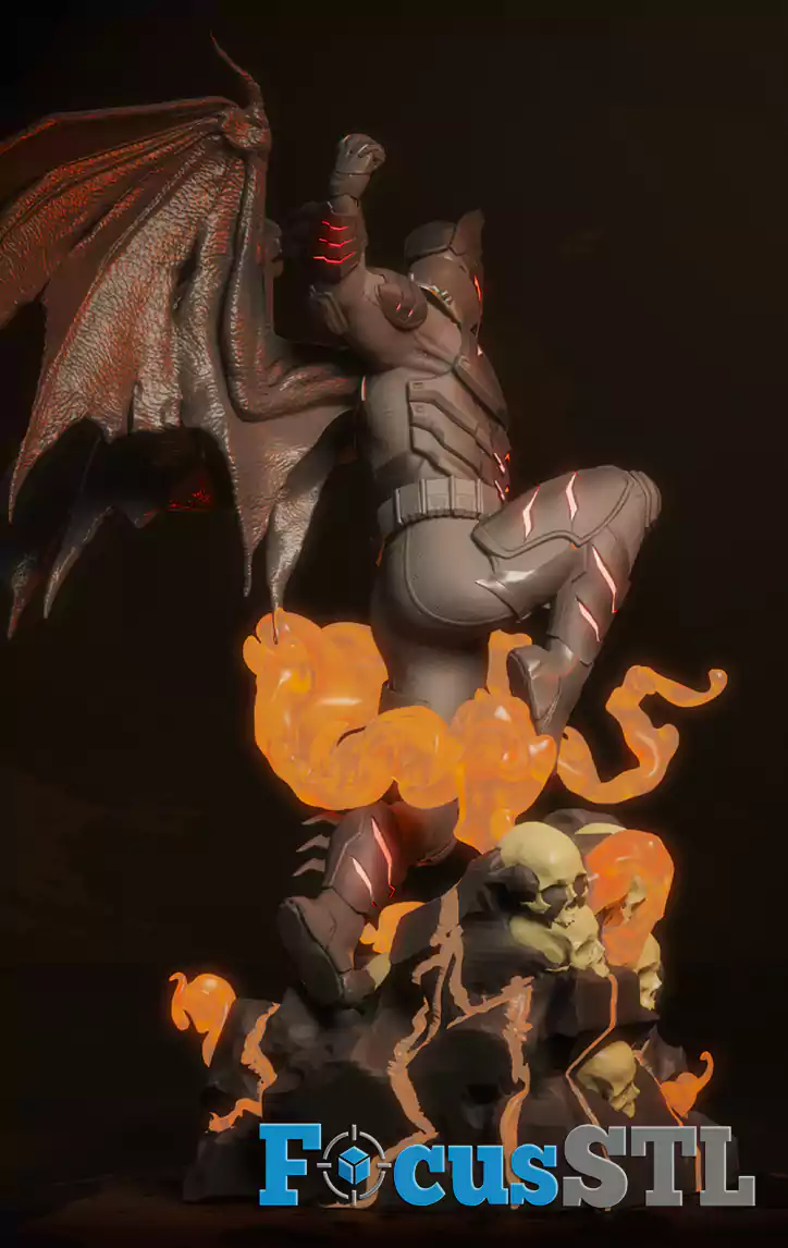 Hellbat Wing STL Files