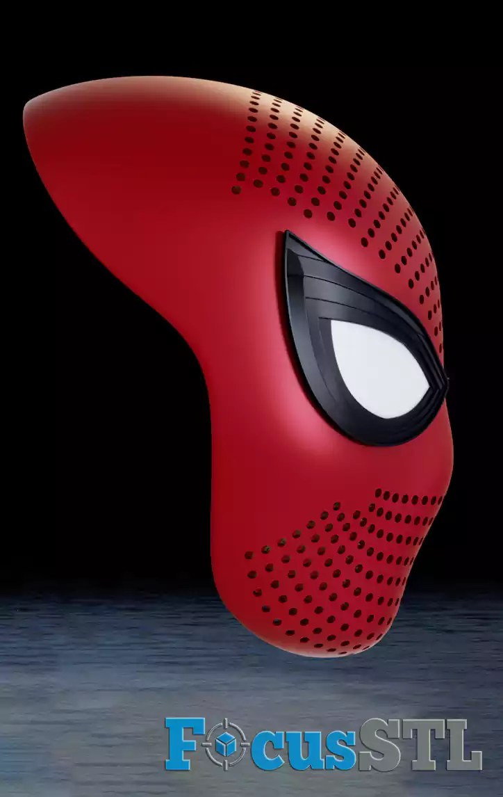 Spider-Man 4 Faceshell STL 3MF Files