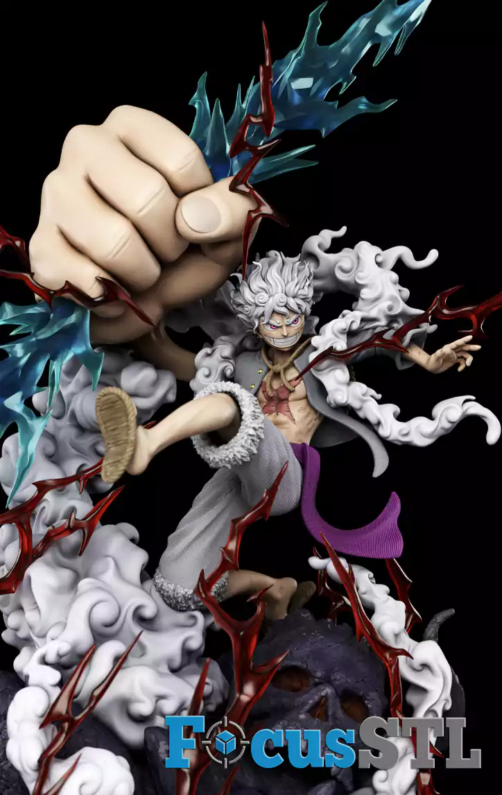 Monkey D. Luffy Pirate Hero STL Files - Image 2