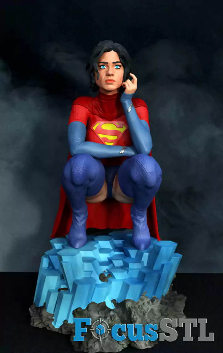 Sasha Calle Supergirl STL Files