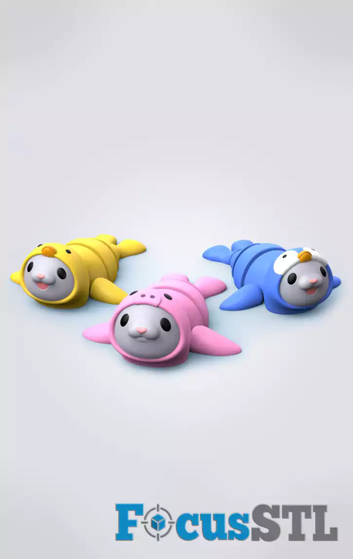 Mini Flexi Animals Over 4000 STL & 3MF Files