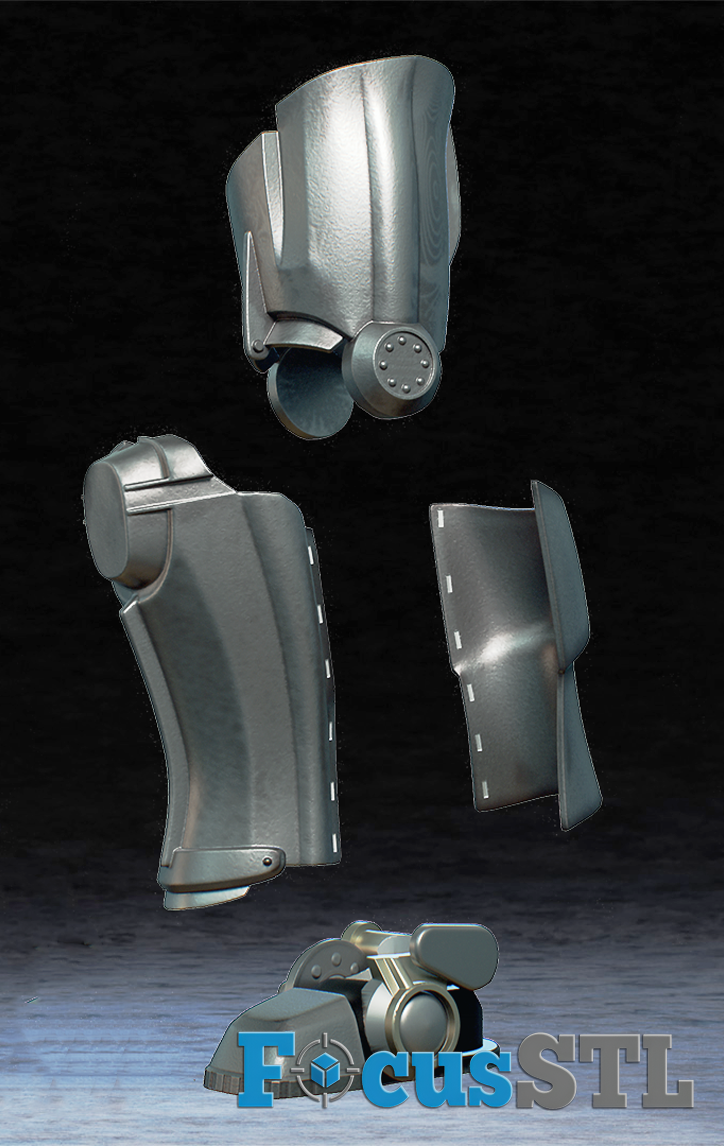 Fallout T-45 Armor STL 3D Print Files