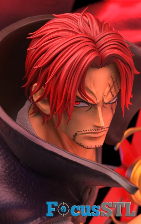 Red-Haired Shanks STL Files