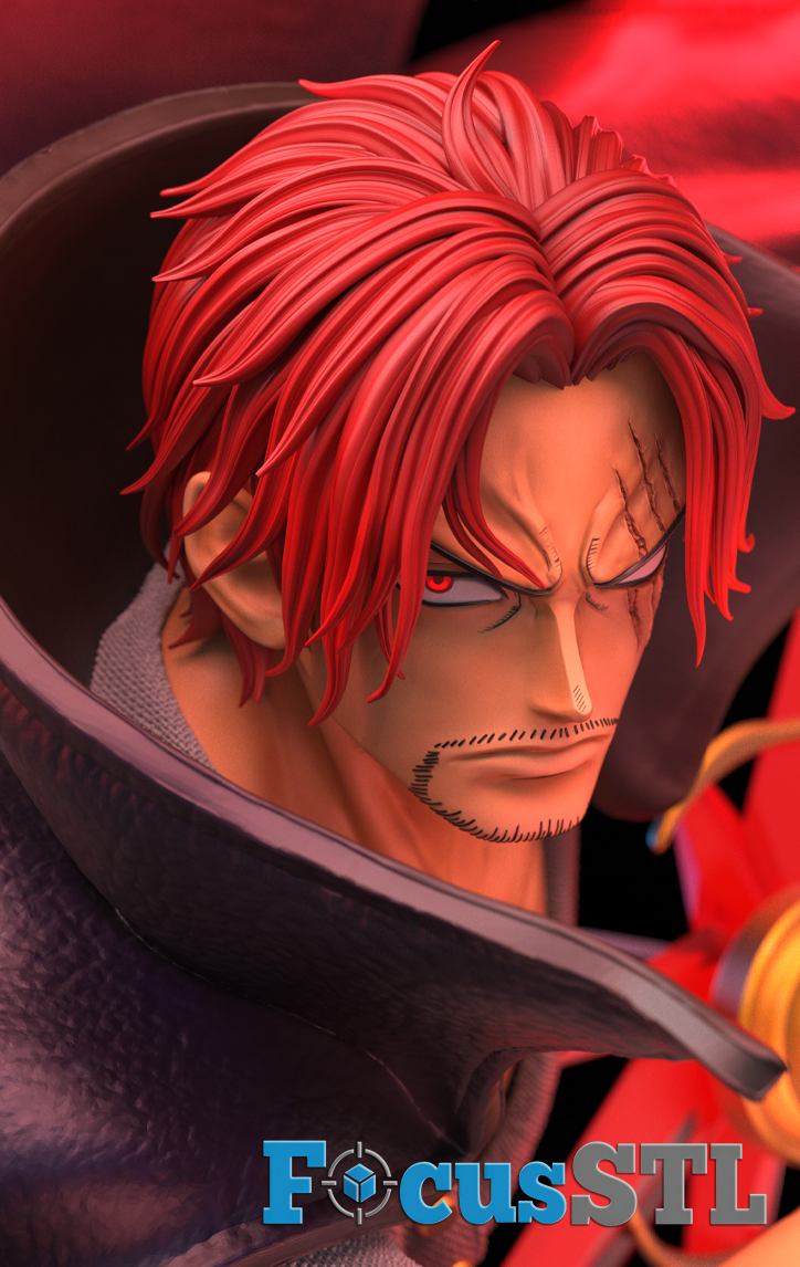 Red-Haired Shanks STL Files
