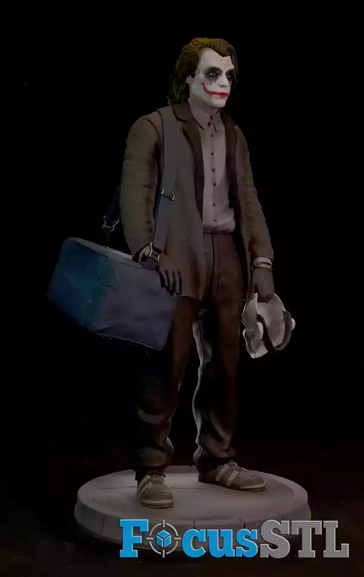 Joker Ledger Bank Robber Suit STL Files