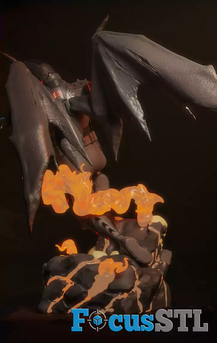 Hellbat Wing STL Files