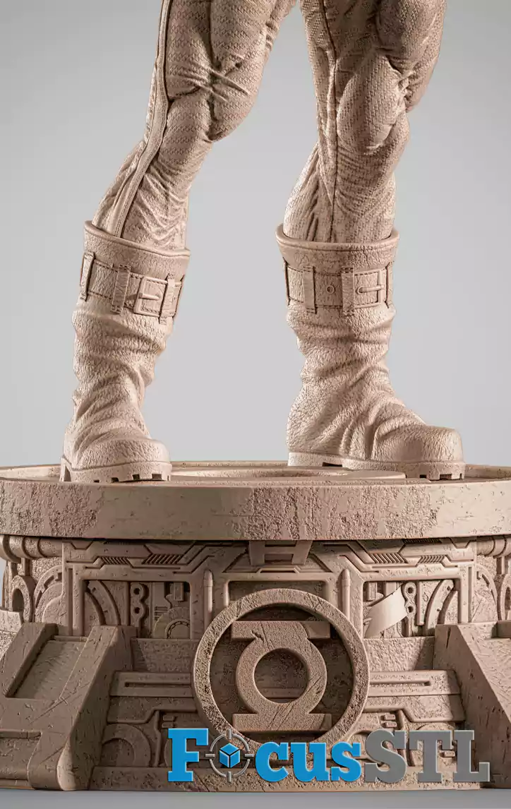 Guy Gardner Sculpture STL Files