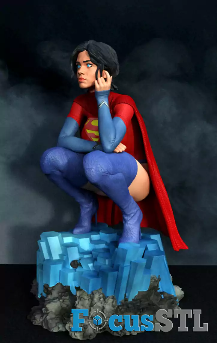 Sasha Calle Supergirl STL Files