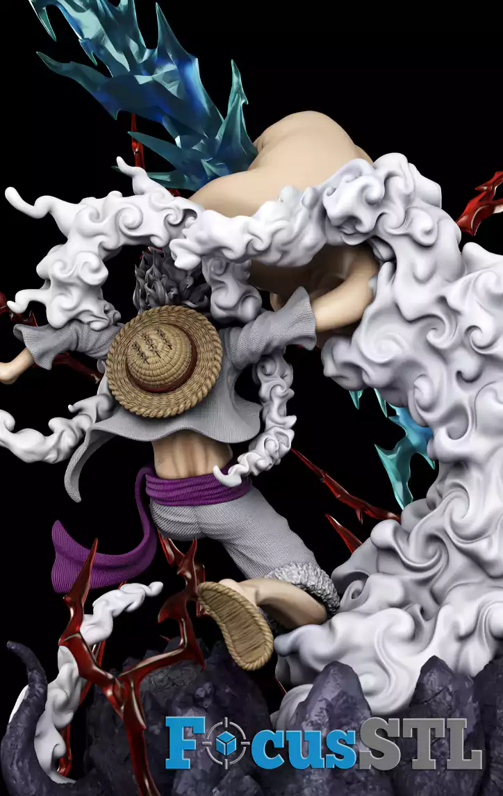 Monkey D. Luffy Pirate Hero STL Files