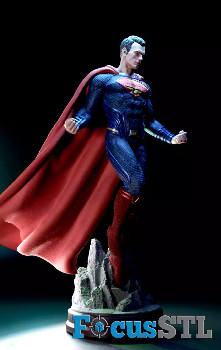 Superman Henry Cavill STL Files