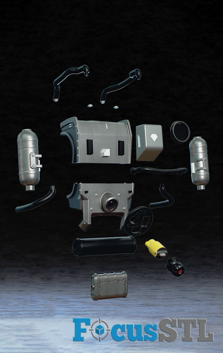 Fallout T-45 Armor STL 3D Print Files