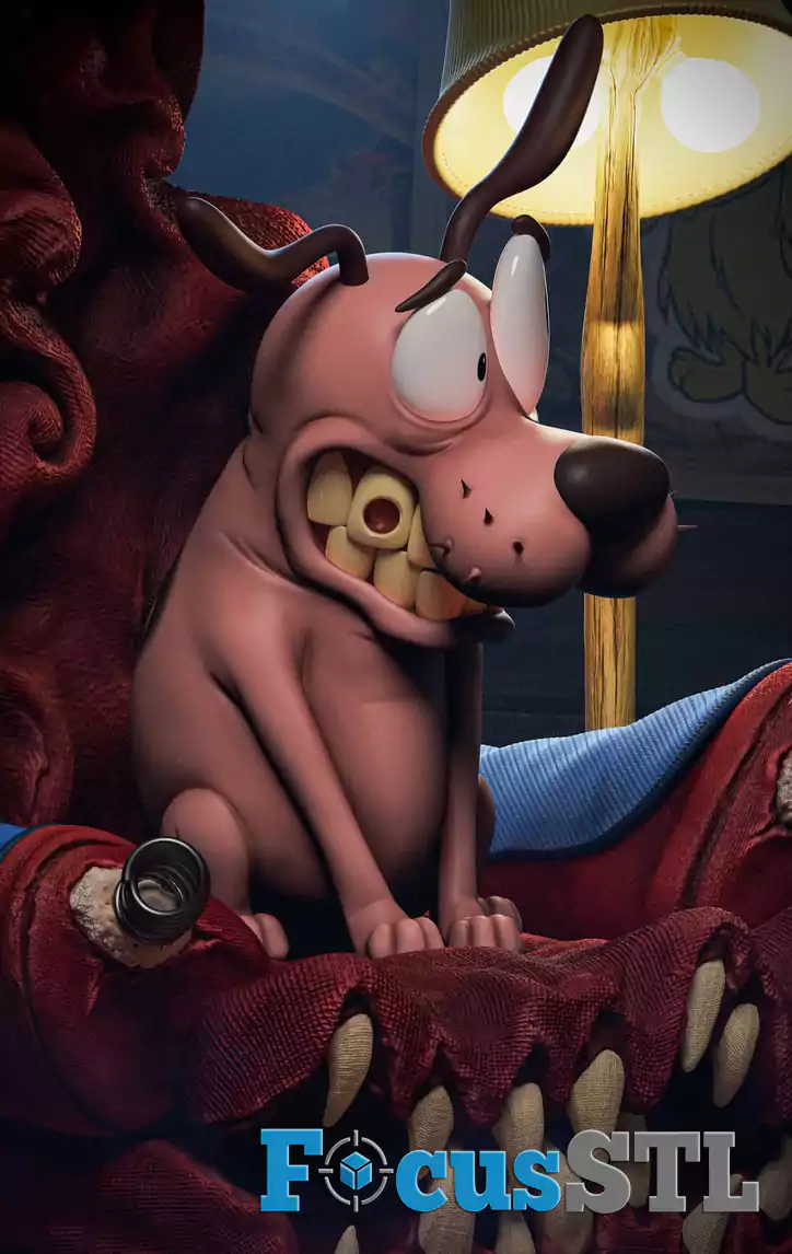 Courage the Cowardly Dog STL Files